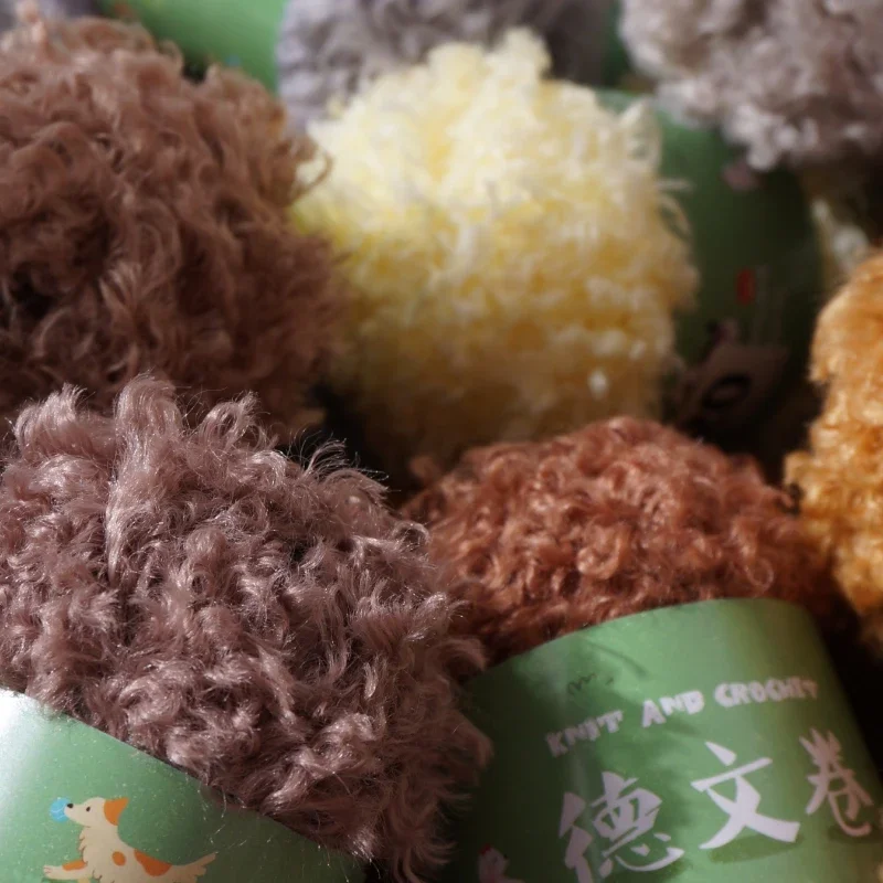 40g Natural Wool Yarn Hand-knitted DIY Crochet Animal Wool Imitation Flannelette Wool Medium Thick Hand-knitted Yarn Thread
40g Natural Wool Yarn Hand-knitted DIY Crochet Animal Wool Imitation Flannelette Wool Medium Thick Hand-knitted Yarn Thread