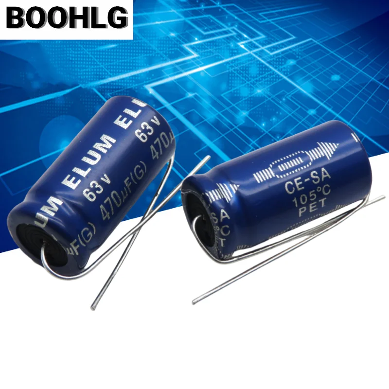 5PCS 470uf 63v Horizontal axial polarized electrolytic capacitor 63V 470uf 13X26mm
5PCS 470uf 63v Horizontal axial polarized electrolytic capacitor 63V 470uf 13X26mm