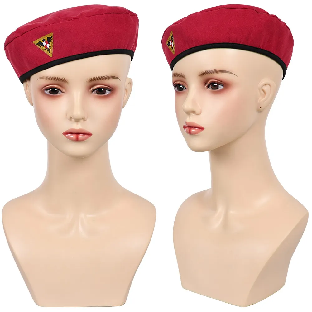 Cammy White Widowmaker Adult Red Beret Hat Women Cosplay Costume Props Game OW Halloween Carnival Costume Accessories
Cammy White Widowmaker Adult Red Beret Hat Women Cosplay Costume Props Game OW Halloween Carnival Costume Accessories