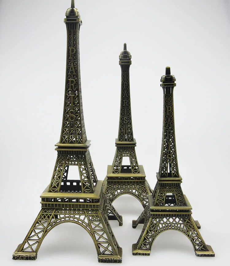6pcs Mini Eiffel Tower Metal Alloy Statue Small Romantic Decoration For Home Office Desk Shelf Table Decor Parisian Charm
6pcs Mini Eiffel Tower Metal Alloy Statue Small Romantic Decoration For Home Office Desk Shelf Table Decor Parisian Charm