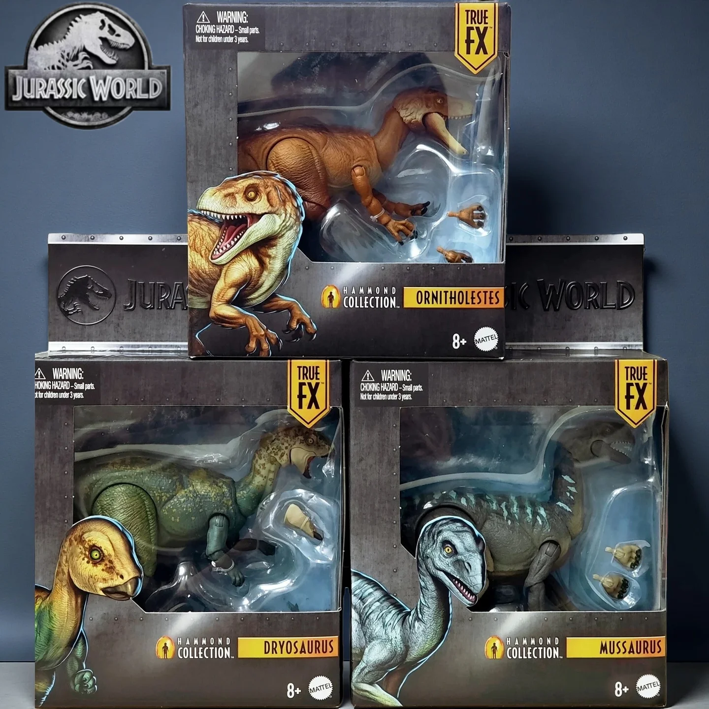 Mattel Jurassic World Hammond Collection Dryosaurus Ornitholestes Mussaurus Dinosaur Action Figure Model Boy'S Birthday Gift Toy
Mattel Jurassic World Hammond Collection Dryosaurus Ornitholestes Mussaurus Dinosaur Action Figure Model Boy'S Birthday Gift Toy