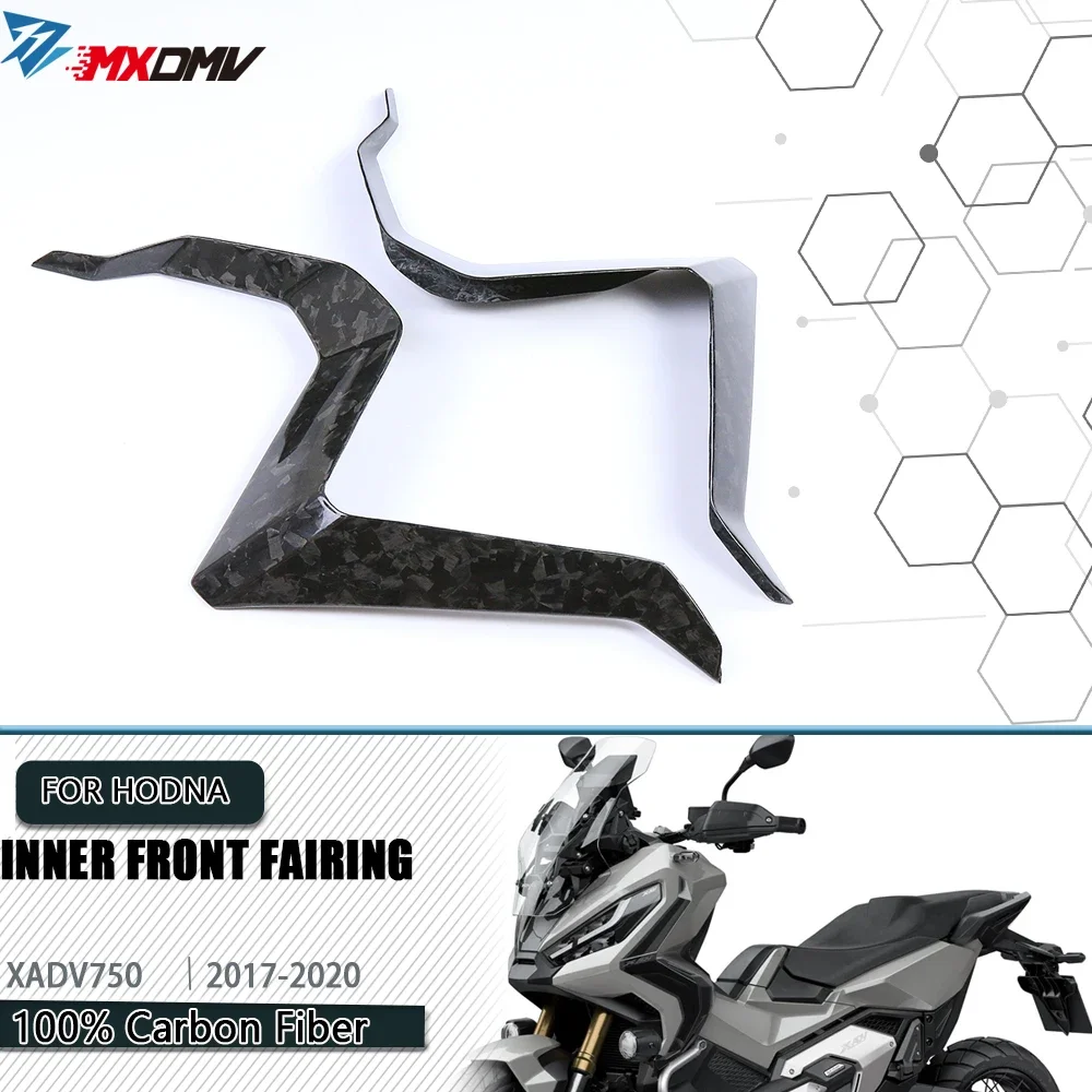 Внутренний передний обтекатель из углеродного волокна для Honda XADV750 2017 -2023, аксессуары для мотоциклов, комплект обтекателей
Внутренний передний обтекатель из углеродного волокна для Honda XADV750 2017 -2023, аксессуары для мотоциклов, комплект обтекателей