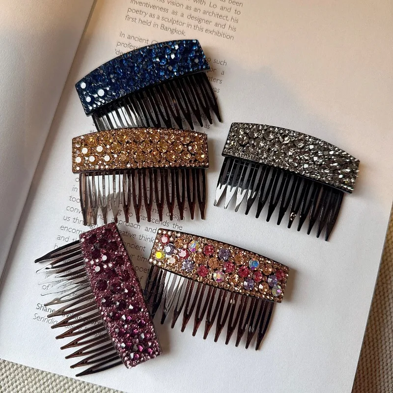 Korean Light Luxury Starry Sky Vintage Rhinestone Hair Comb, Anti-slip Hair Clip, Luxury Hair Accessory for Daily & Wedding
Korean Light Luxury Starry Sky Vintage Rhinestone Hair Comb, Anti-slip Hair Clip, Luxury Hair Accessory for Daily & Wedding