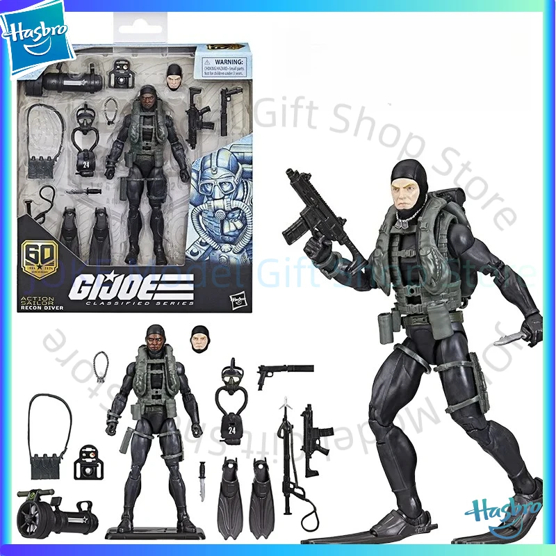 Hasbro G.I.JOE Classified Series Action Sailor-Recon Diver 60Th Anniversary 16Cm Anime Original Action Figure Model Toy Gift
Hasbro G.I.JOE Classified Series Action Sailor-Recon Diver 60Th Anniversary 16Cm Anime Original Action Figure Model Toy Gift