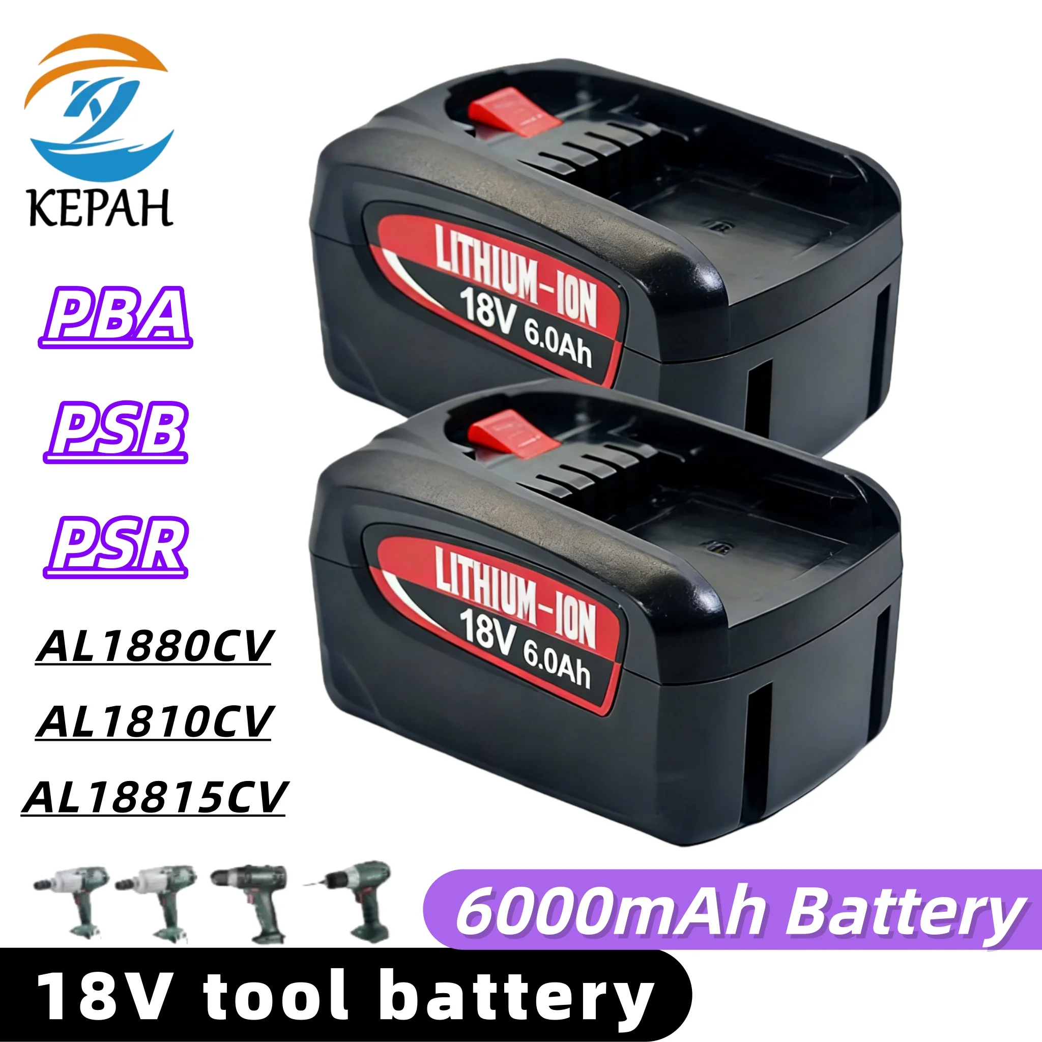 Аккумулятор литий-ионный перезаряжаемый 18В 6.0Ач для электроинструментов PBA PSB PSR (модели BAT618, BAT609, BAT620, BAT412A, BAT413A)
Аккумулятор литий-ионный перезаряжаемый 18В 6.0Ач для электроинструментов PBA PSB PSR (модели BAT618, BAT609, BAT620, BAT412A, BAT413A)