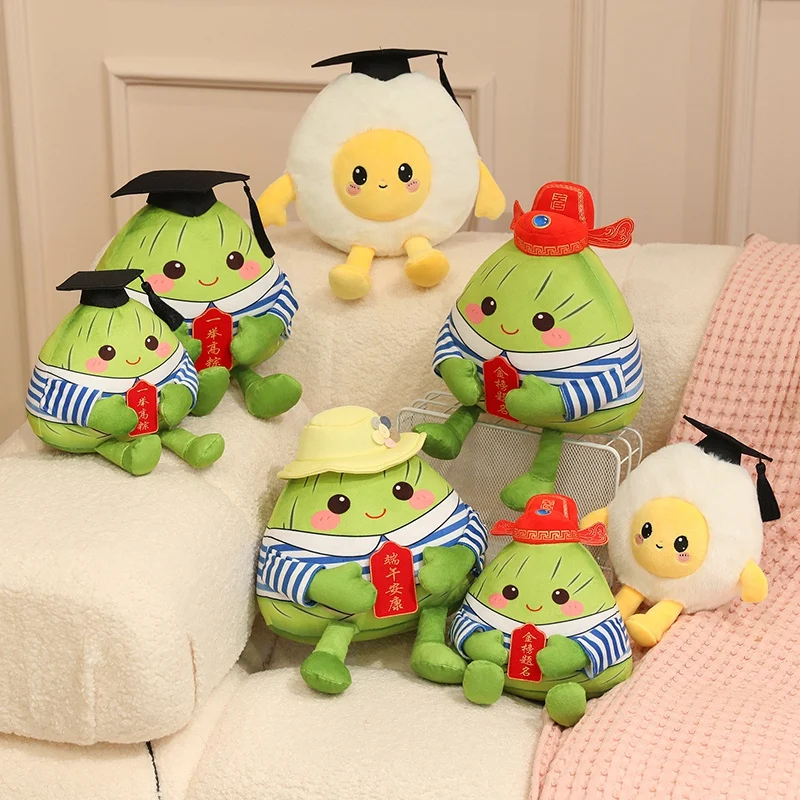 17/22cm Cute ZongZi Plush Toy Pillow Soft Home Decoration Good Meaning Stuffed Dolls Girls Boys Graducation Plush Doll Toys
17/22cm Cute ZongZi Plush Toy Pillow Soft Home Decoration Good Meaning Stuffed Dolls Girls Boys Graducation Plush Doll Toys