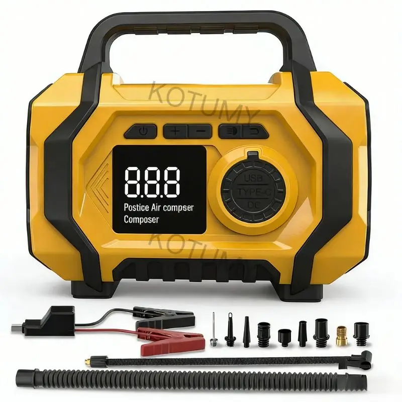 Многофункциональное пусковое устройство для автомобиля с высокой емкостью, аварийный аккумуляторный бустер с компрессором и функцией очистки воздуха
Многофункциональное пусковое устройство для автомобиля с высокой емкостью, аварийный аккумуляторный бустер с компрессором и функцией очистки воздуха