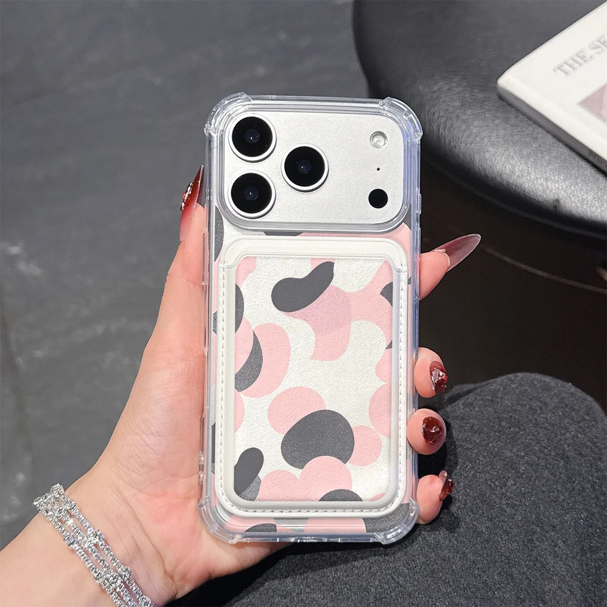 Pink Abstract Shapes Phone Case For iPhone 17 16 15 14 Pro Max Plus Wallet Pocket Transparent Soft TPU for Magnetic Phone Case
Pink Abstract Shapes Phone Case For iPhone 17 16 15 14 Pro Max Plus Wallet Pocket Transparent Soft TPU for Magnetic Phone Case