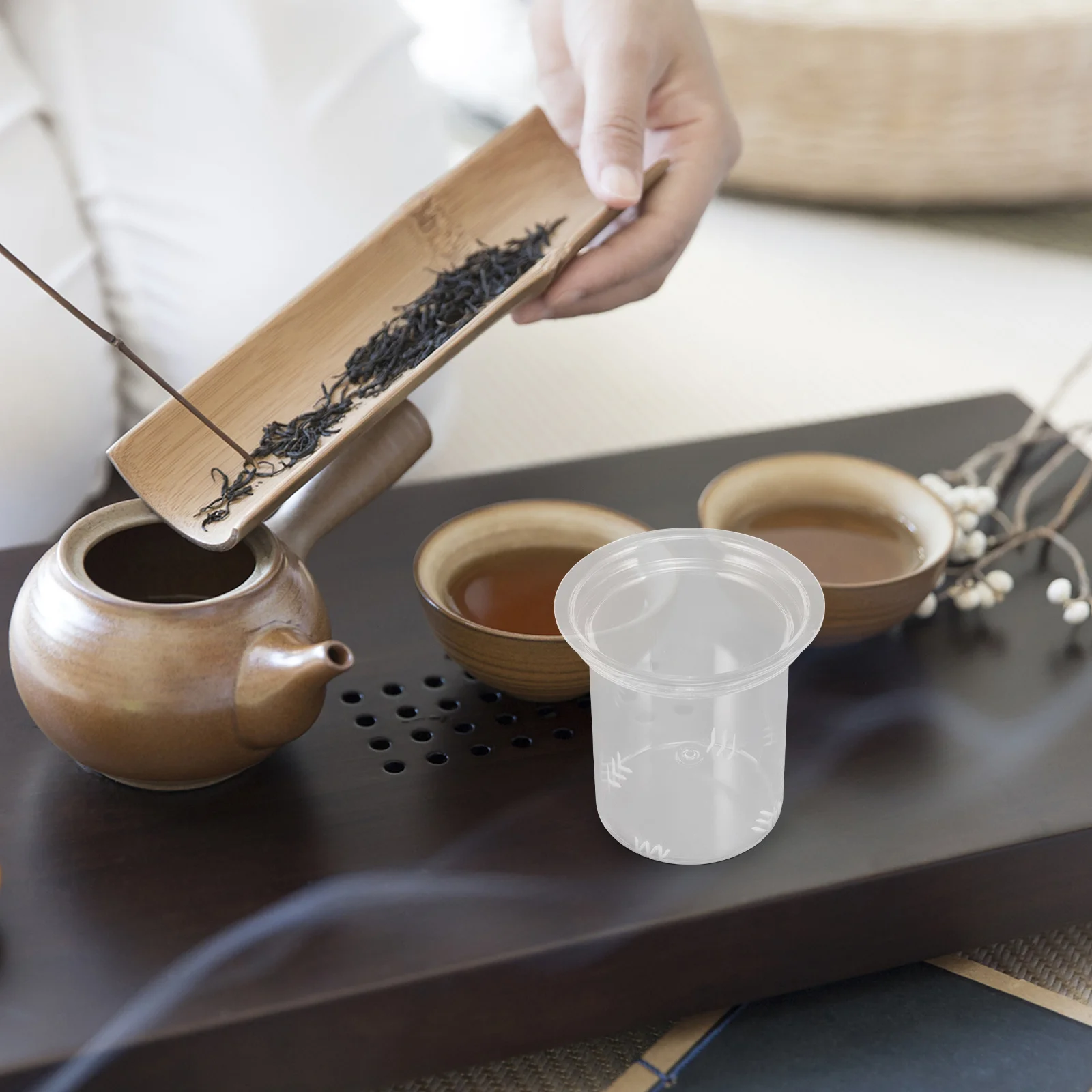 Premium Glass Tea Strainer for Loose Leaves Replacement Infuser Filter Home Kitchen Use Dishwasher Safe Strong Lightweight
Premium Glass Tea Strainer for Loose Leaves Replacement Infuser Filter Home Kitchen Use Dishwasher Safe Strong Lightweight