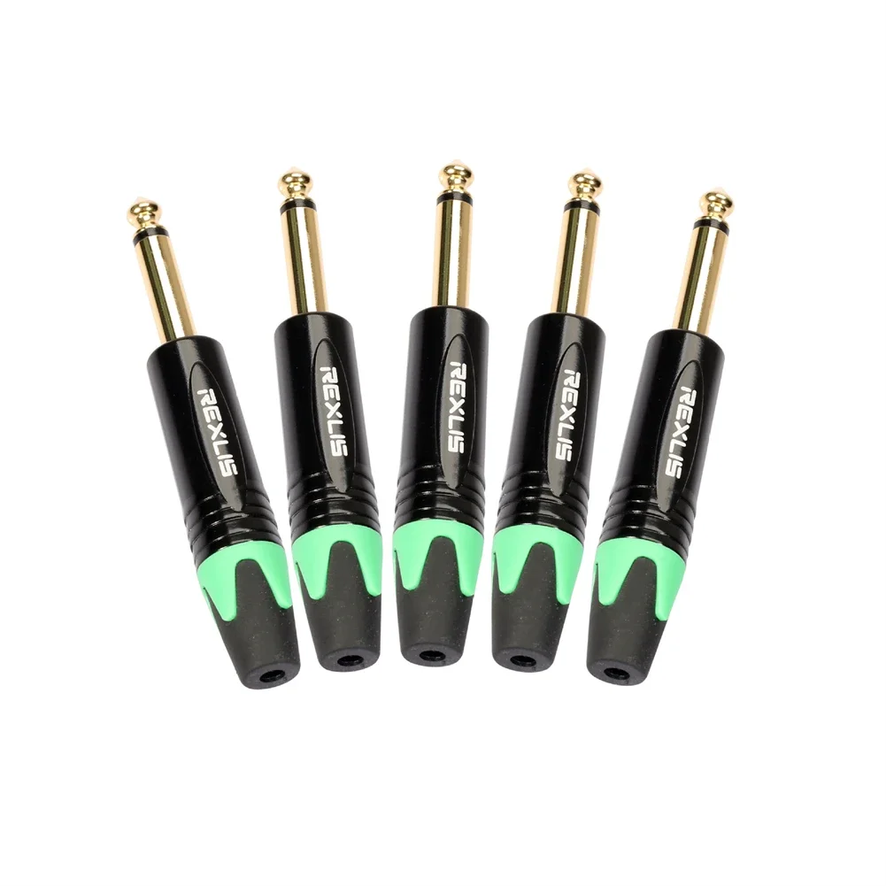 1pcs DIY Welding Guitar Cable Audio Cable 6.35 Plug Gold Plated For Audio Video Professional Audio Equipment Accessories
1pcs DIY Welding Guitar Cable Audio Cable 6.35 Plug Gold Plated For Audio Video Professional Audio Equipment Accessories
