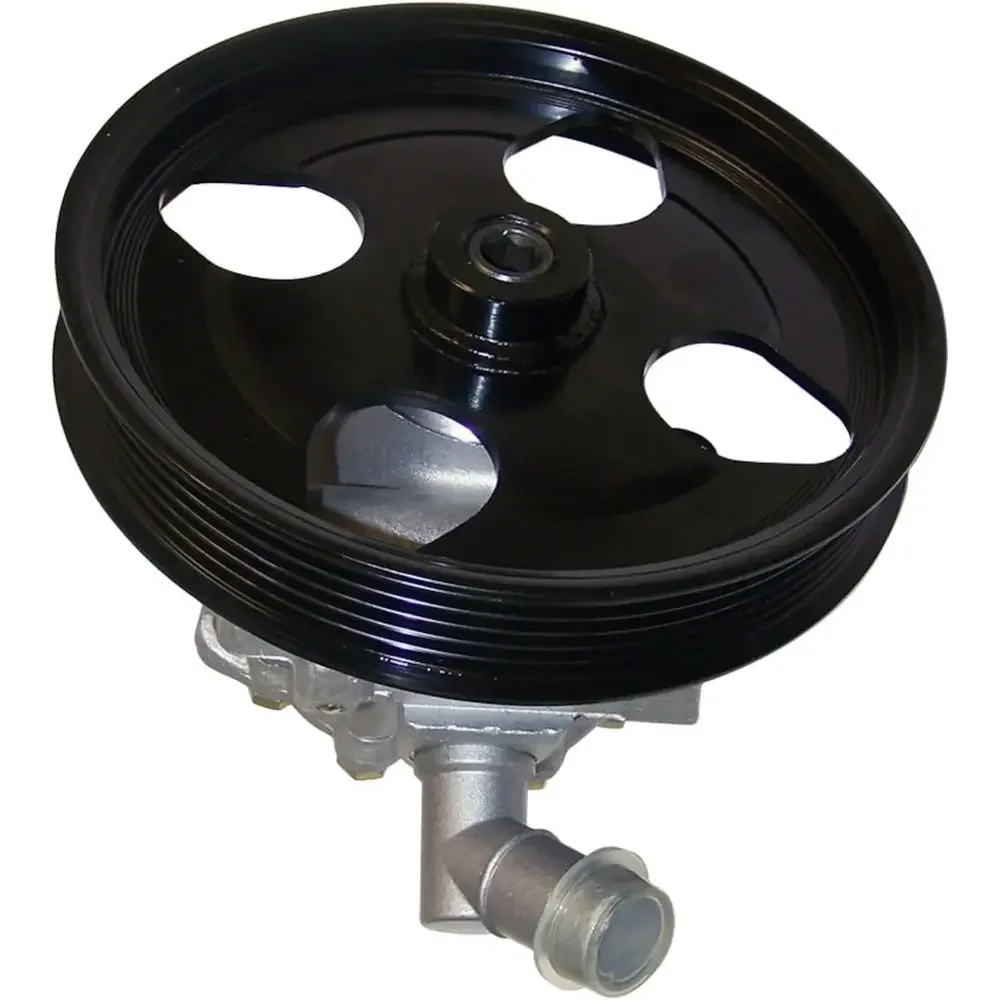 Power Steering Pump - Black Silver Finish
Power Steering Pump - Black Silver Finish