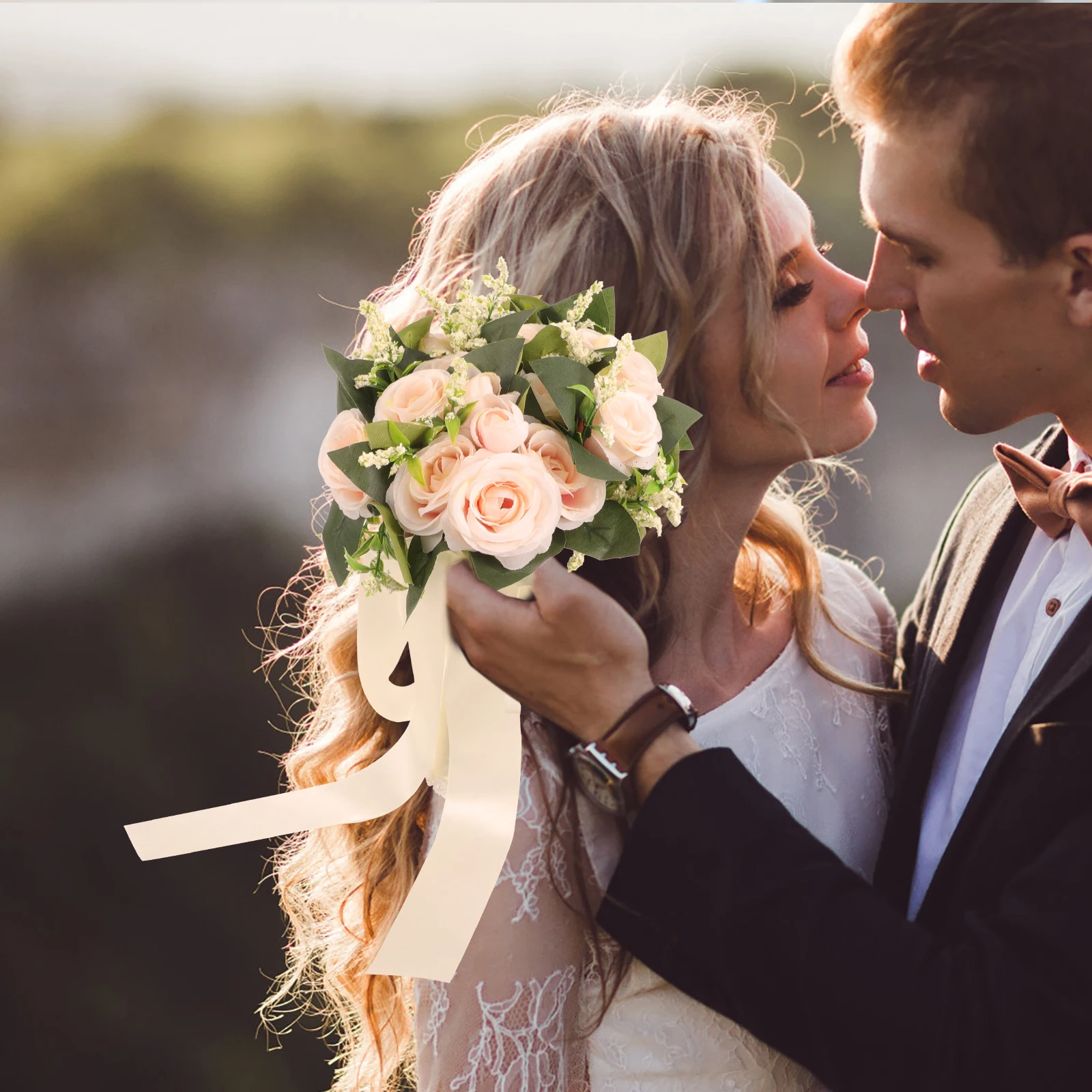 Artificial Flower Bouquet Romantic Bridal Wedding Bouquet Bridesmaid Props Rustic Ceremony Flowers Arrangement
Artificial Flower Bouquet Romantic Bridal Wedding Bouquet Bridesmaid Props Rustic Ceremony Flowers Arrangement