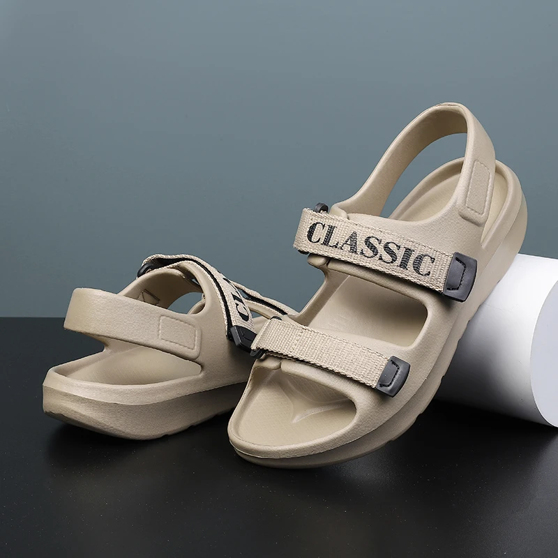 Summer Sandals for Men Anti-Slip Odor-Resistant Comfortable Beach Shoes Outdoor Breathable Lightweight EVA Casual Shoes Slippers
Summer Sandals for Men Anti-Slip Odor-Resistant Comfortable Beach Shoes Outdoor Breathable Lightweight EVA Casual Shoes Slippers