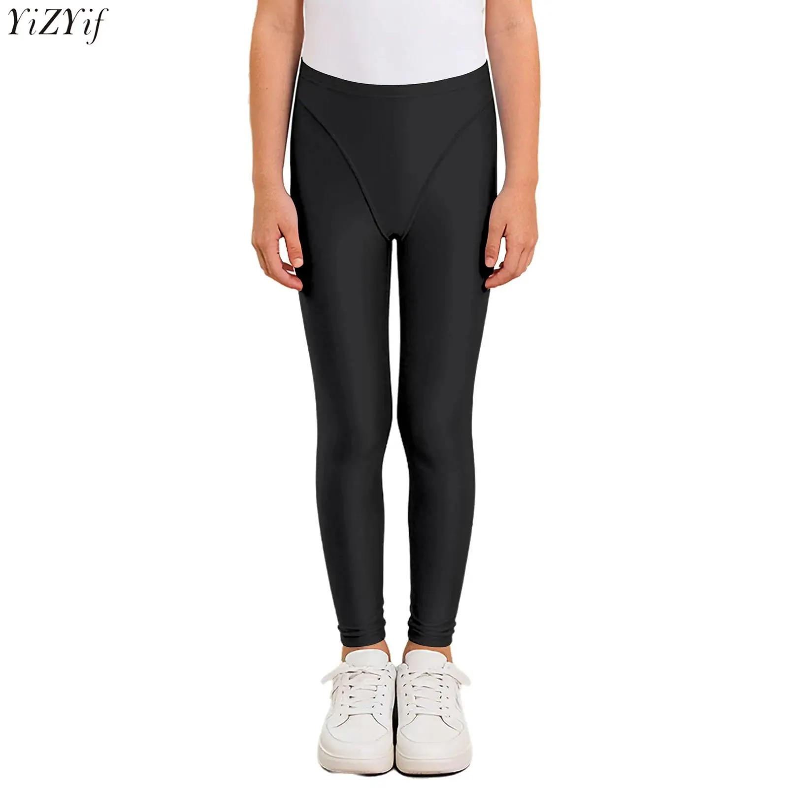 Kids Metallic Leggings for Girls Shiny Footless Ballet Dance Tights Stretch Leggings for Gymnastics Workout
Kids Metallic Leggings for Girls Shiny Footless Ballet Dance Tights Stretch Leggings for Gymnastics Workout