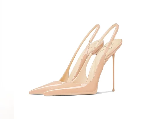 Temperament French nude pointed thin heel high-heeled shoes for women, new intellectual versatile toe shoes 33-46
Temperament French nude pointed thin heel high-heeled shoes for women, new intellectual versatile toe shoes 33-46