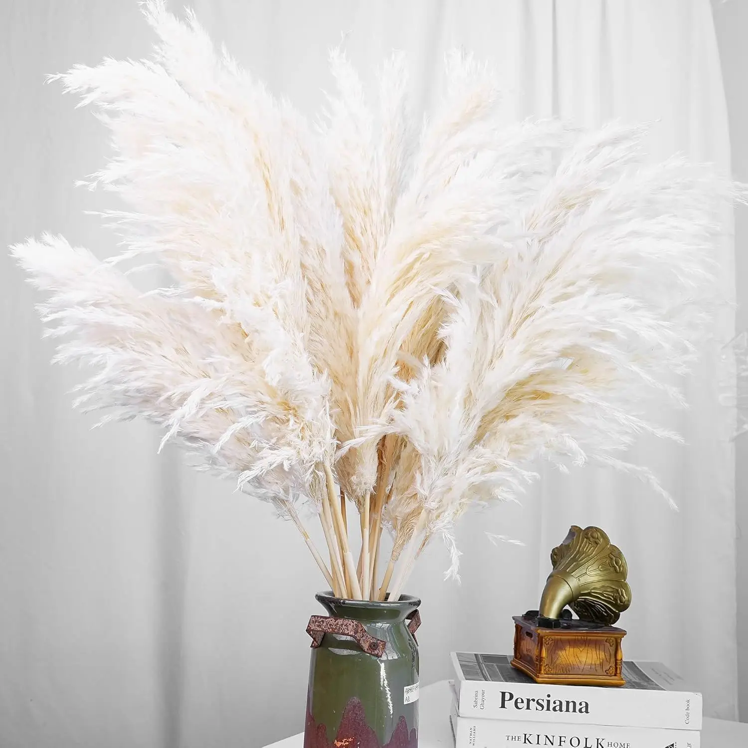 30PCS White Pampas Grass for Home Decor - Elegant Boho Decor - Premium Quality Pampas Grass Stems - Perfect for House, Nursery,
30PCS White Pampas Grass for Home Decor - Elegant Boho Decor - Premium Quality Pampas Grass Stems - Perfect for House, Nursery,