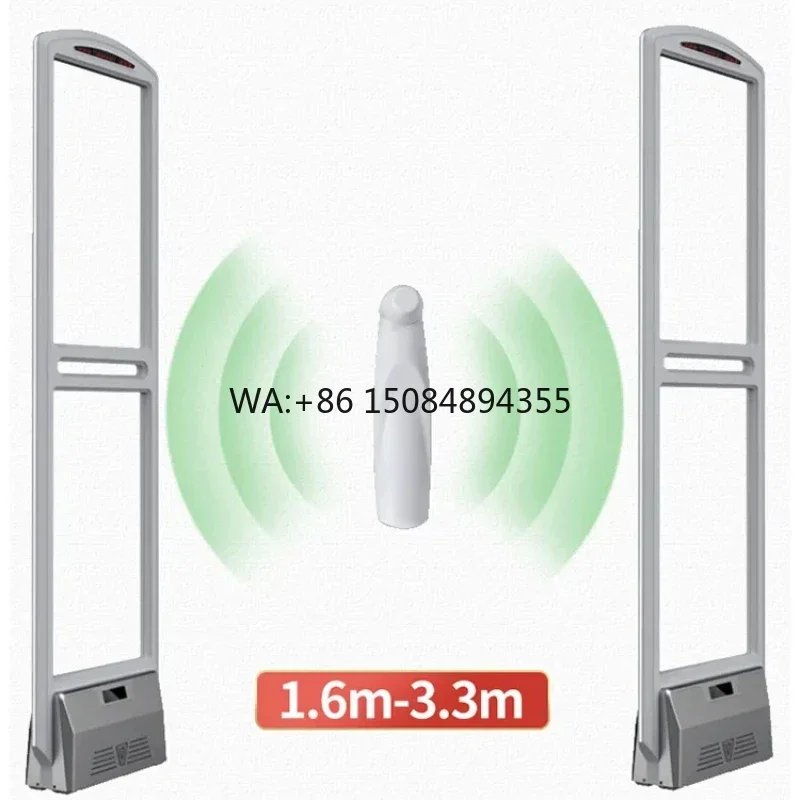 Supermarket Retail Store Security System EAS 58KHz Antenna AM Alarm Detection Remote Control Anti-Theft Gate for Retail Security