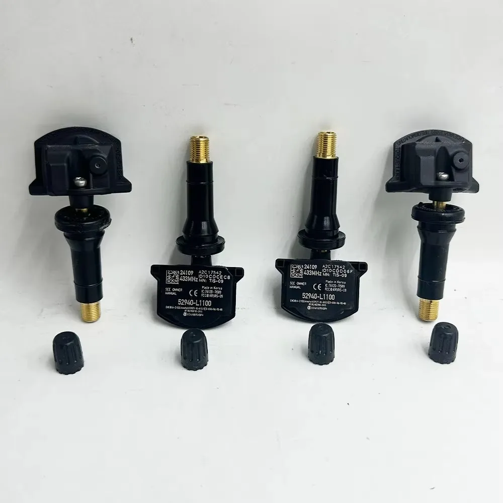 4X 52940-L1100 52940L1100 433 МГц TPMS датчик давления в шинах для Hyundai Elantra Ioniq Sonata Kia Carnival Optima Sorento 20-2023
4X 52940-L1100 52940L1100 433 МГц TPMS датчик давления в шинах для Hyundai Elantra Ioniq Sonata Kia Carnival Optima Sorento 20-2023