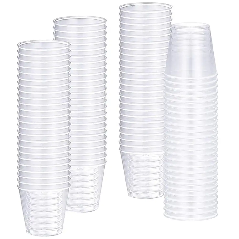 100pcs Aviation 30ml Thick Clear Plastic Disposable Transparent Beverage Cups for Wedding Party Home Use Small Water Cups
100pcs Aviation 30ml Thick Clear Plastic Disposable Transparent Beverage Cups for Wedding Party Home Use Small Water Cups
