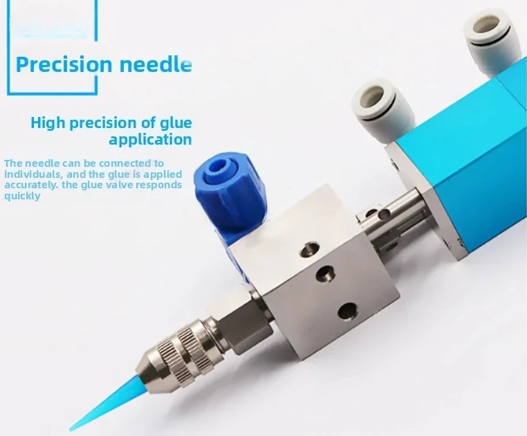 Precision Dispensing Valve 2121 Top Pin Type Reciprocating Valve with Micrometer for Glue Gun Dispensing Machine Equipment
Precision Dispensing Valve 2121 Top Pin Type Reciprocating Valve with Micrometer for Glue Gun Dispensing Machine Equipment