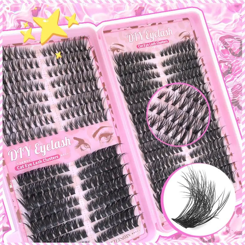 Mix Clusters Eyelash With Bond And Tweezers Makeup Tools DIY Lashes Extension Kit For Lashes Waterproof Eyelashes Set Thick
Mix Clusters Eyelash With Bond And Tweezers Makeup Tools DIY Lashes Extension Kit For Lashes Waterproof Eyelashes Set Thick