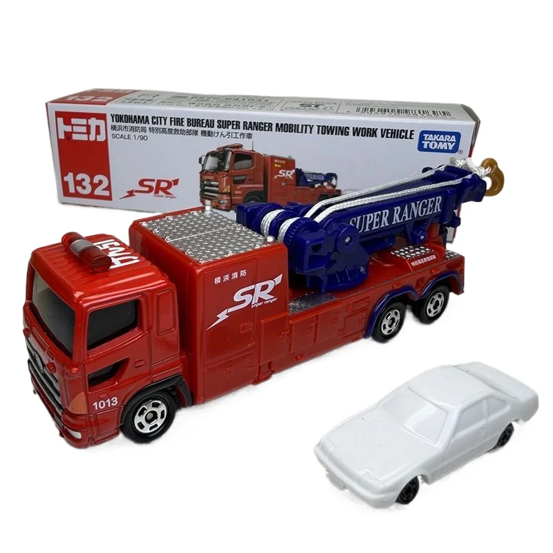 TAKARA TOMY No 132 Long Type Yokohama Fire Bureau Rescue Work Tow Truck Alloy Diecast Simulation Car Model Collection Gift
TAKARA TOMY No 132 Long Type Yokohama Fire Bureau Rescue Work Tow Truck Alloy Diecast Simulation Car Model Collection Gift