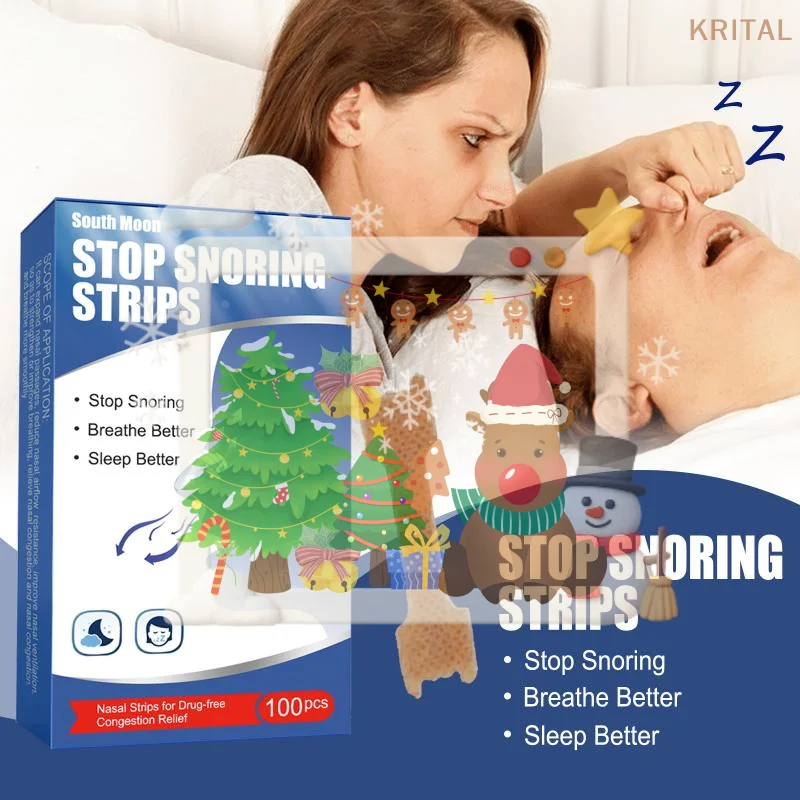 100Pcs Sleep Care Anti-Snoring Nose Strips Nasal Dilation Care Gentle Nourish Comfortable Night Peaceful Sleep Care Patches
100Pcs Sleep Care Anti-Snoring Nose Strips Nasal Dilation Care Gentle Nourish Comfortable Night Peaceful Sleep Care Patches