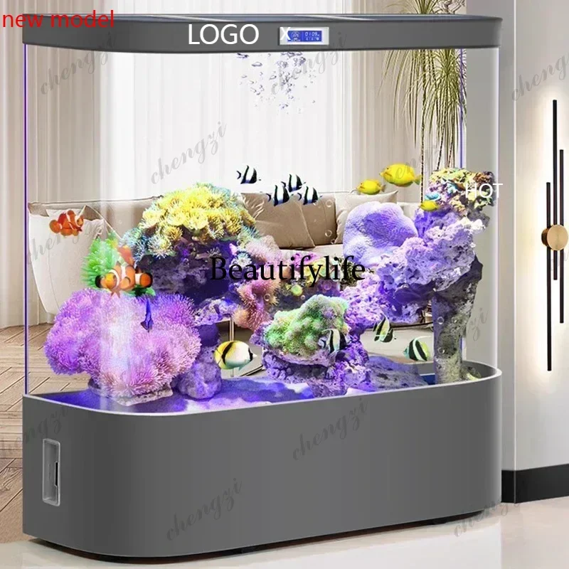 M138 Domestic Use Living Room Landing Fish Tanks Aquarium Ecology Water Cycle Fashion Aquatic Pet Supplies Betta Pet Products
M138 Domestic Use Living Room Landing Fish Tanks Aquarium Ecology Water Cycle Fashion Aquatic Pet Supplies Betta Pet Products