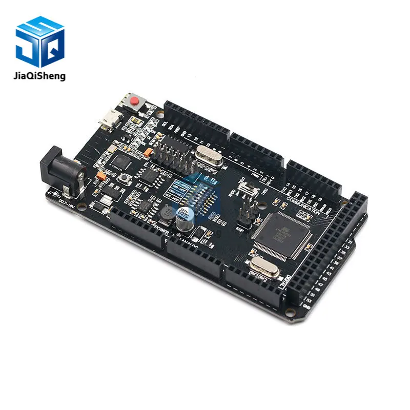 Mega2560 + Wi-Fi R3 ATmega2560 + ESP8266, 32 Мб памяти Φ CH340G. Совместимость с Arduino Mega NodeMCU для WeMos ESP8266
Mega2560 + Wi-Fi R3 ATmega2560 + ESP8266, 32 Мб памяти Φ CH340G. Совместимость с Arduino Mega NodeMCU для WeMos ESP8266