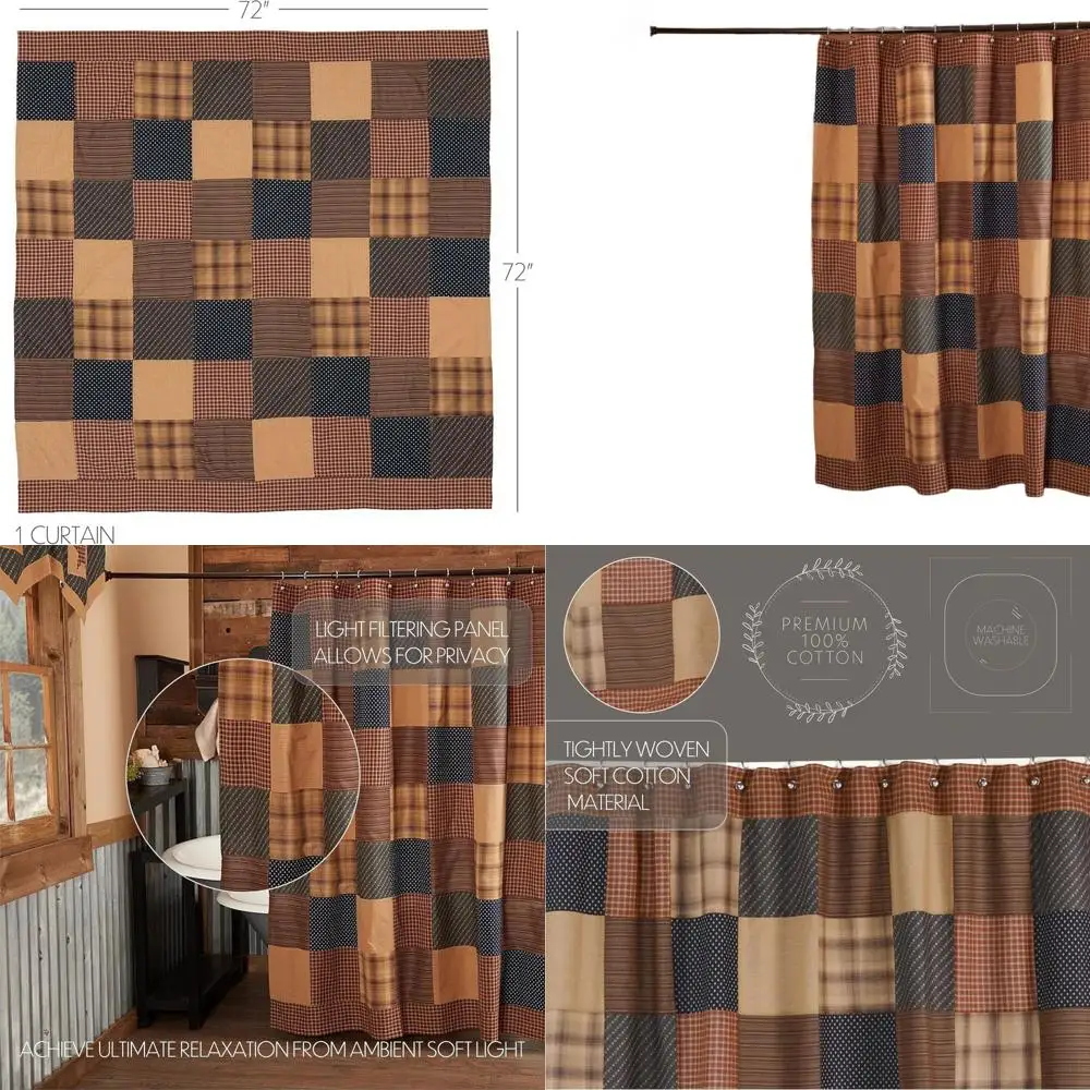 Red Patriotic Square Shower Curtain, 72 x 72 Bath Decor
Red Patriotic Square Shower Curtain, 72 x 72 Bath Decor