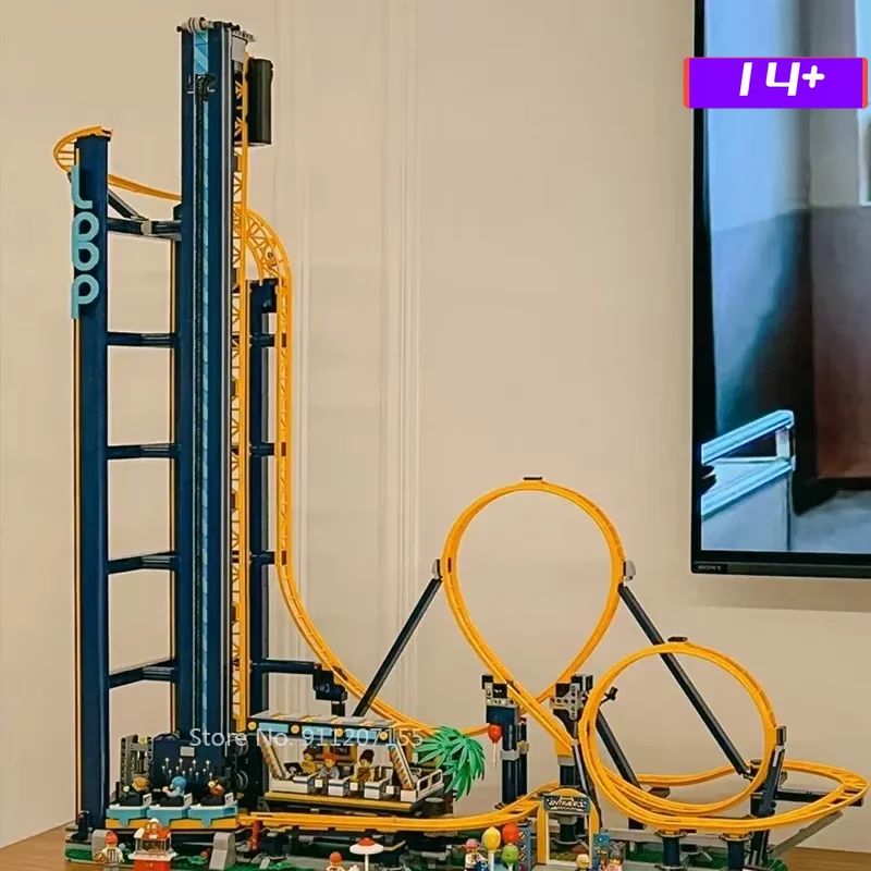 In stock Compatiable 10303 Loop Coaster Building Block Bricks Roller Coaster Amusement Park Toy For Birthday Kids Gift 3756 PCS
In stock Compatiable 10303 Loop Coaster Building Block Bricks Roller Coaster Amusement Park Toy For Birthday Kids Gift 3756 PCS