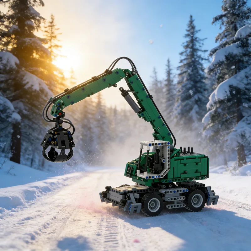 1249 шт. MOC материал Handler Sennebogen 1 техническая модель строительные блоки игрушка DIY творческий рождественский подарок идея архитектуры
1249 шт. MOC материал Handler Sennebogen 1 техническая модель строительные блоки игрушка DIY творческий рождественский подарок идея архитектуры