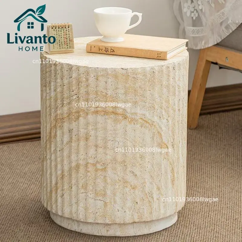Nordic Coffee Table Creative Imitation Travertine Corner Table Home Living Room Sofa Side Tables Cafe Outdoor Leisure Tables
Nordic Coffee Table Creative Imitation Travertine Corner Table Home Living Room Sofa Side Tables Cafe Outdoor Leisure Tables