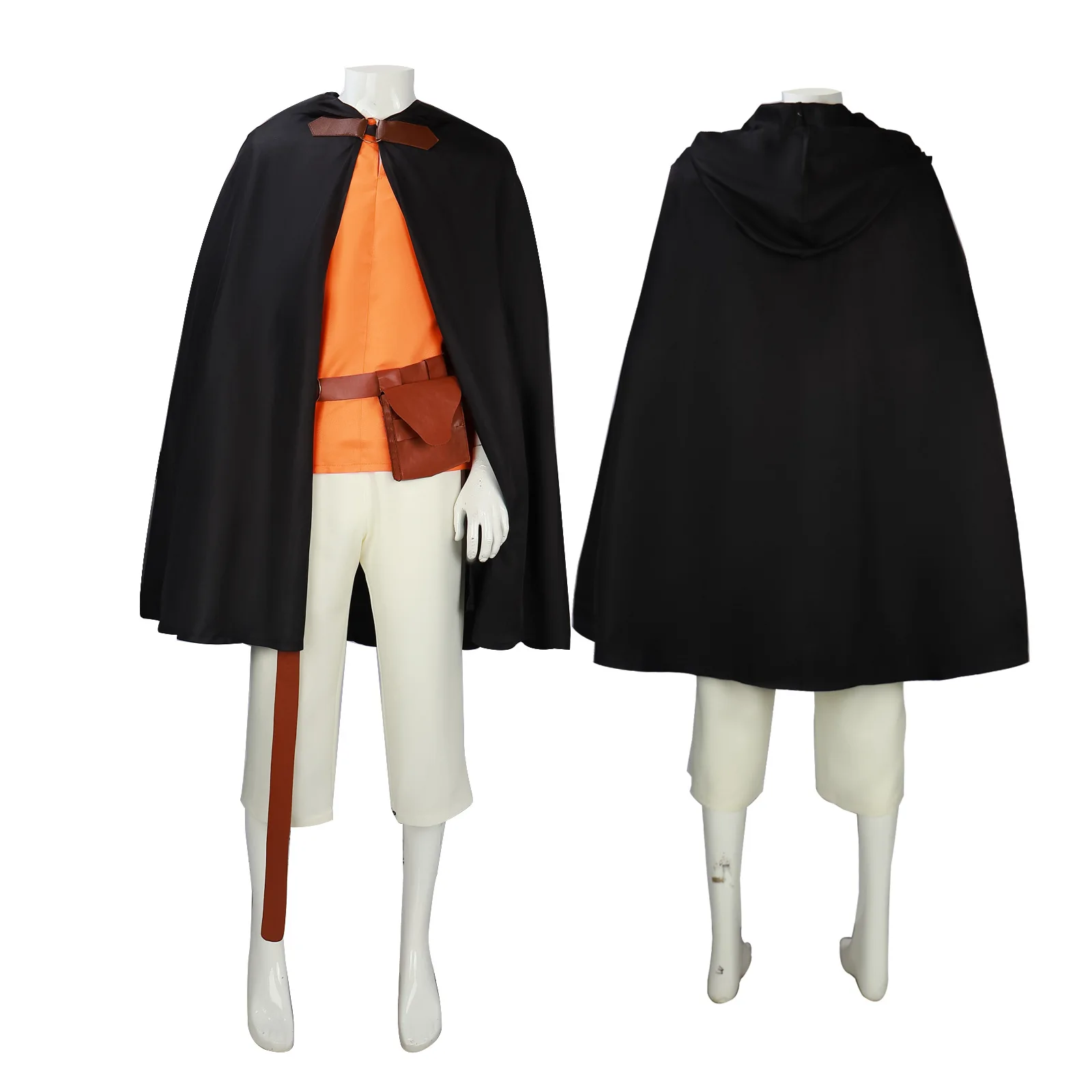 Halloween men's hooded cloak, medieval pirate robe, old ranger costume, cosplay costume
Halloween men's hooded cloak, medieval pirate robe, old ranger costume, cosplay costume
