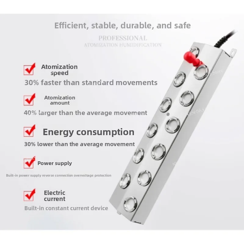 Ультразвуковой туманообразователь с 12 отверстиями — распылитель-увлажнитель из нержавеющей стали для гидропоники, фонтанов и прудов
Ультразвуковой туманообразователь с 12 отверстиями — распылитель-увлажнитель из нержавеющей стали для гидропоники, фонтанов и прудов