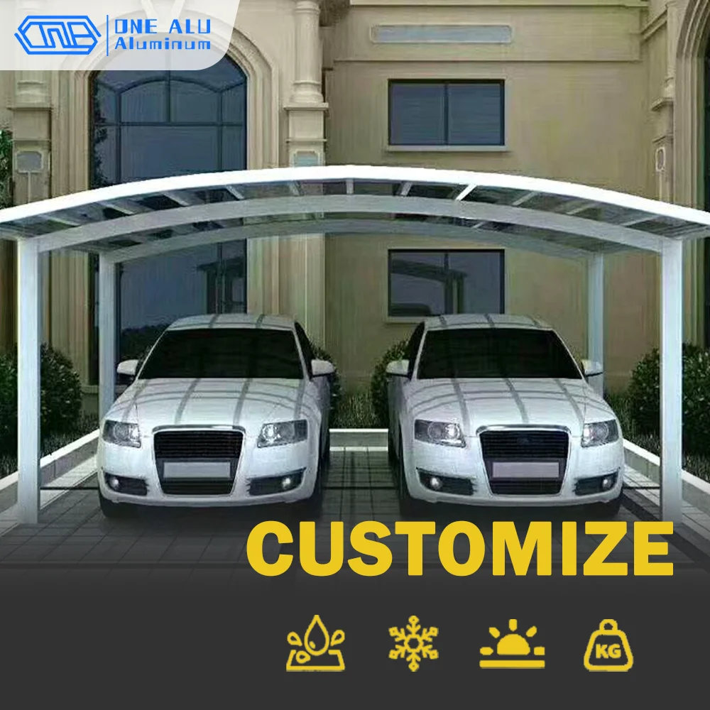Outdoor aluminum alloy arched roof garage carport carport waterproof pergola roof panel sheltered courtyard garden villa canopy
Outdoor aluminum alloy arched roof garage carport carport waterproof pergola roof panel sheltered courtyard garden villa canopy