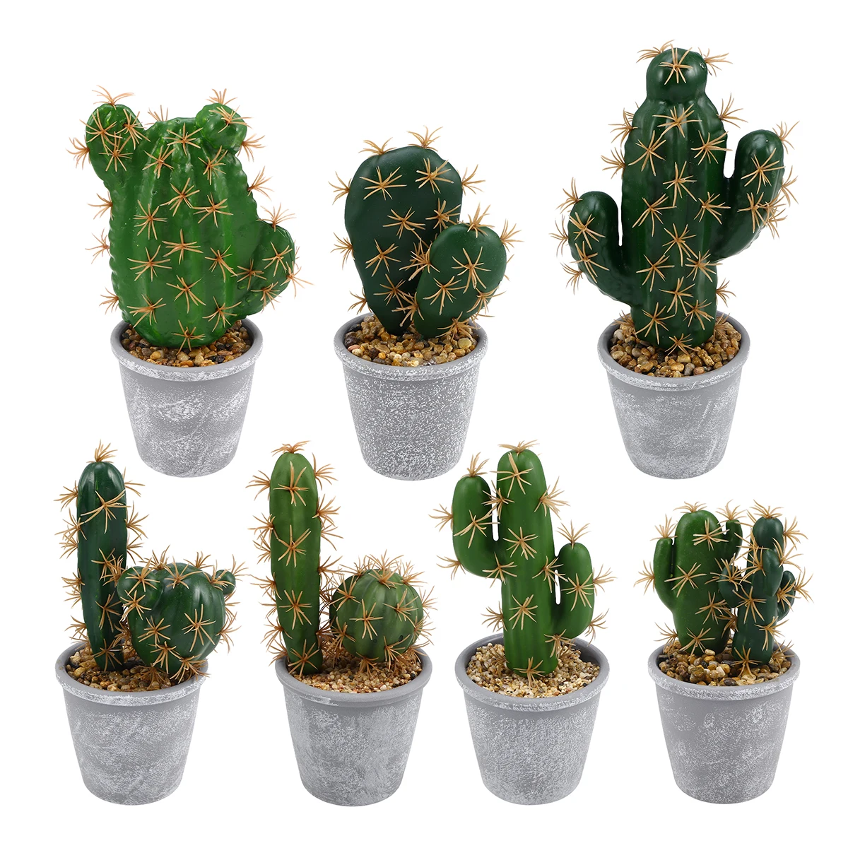 Faux Cactus Plants Artificial Tropical Miniature Small naments Home Office Desktop Counter Lifelike Realistic Potted Plant Gift
Faux Cactus Plants Artificial Tropical Miniature Small naments Home Office Desktop Counter Lifelike Realistic Potted Plant Gift