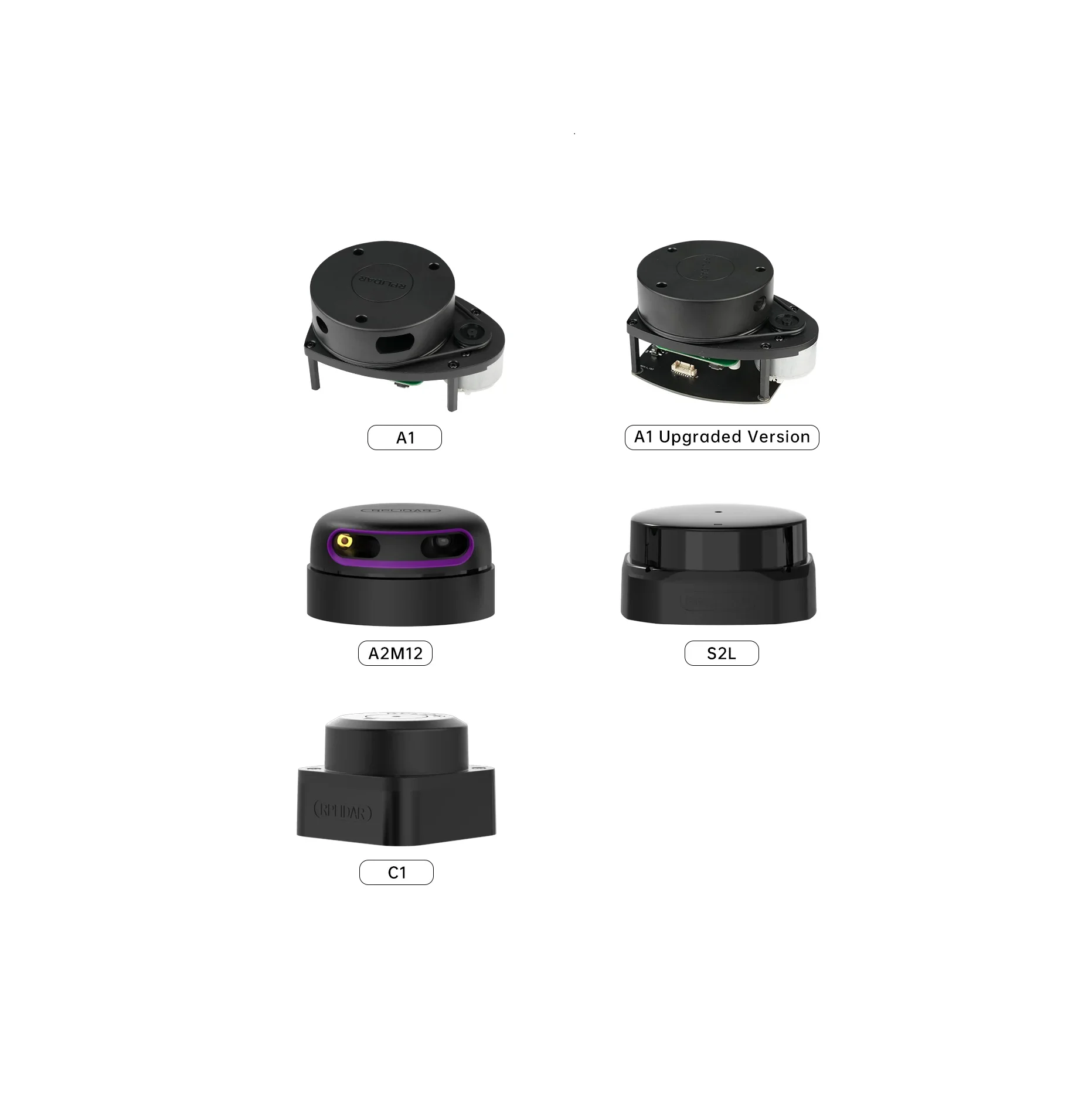 SLAMTEC RPLIDAR Lidar C1 A1 A2M12 S2L SLAM Triangulation Ranging Support Mapping Navigation for ROS and ROS2
SLAMTEC RPLIDAR Lidar C1 A1 A2M12 S2L SLAM Triangulation Ranging Support Mapping Navigation for ROS and ROS2