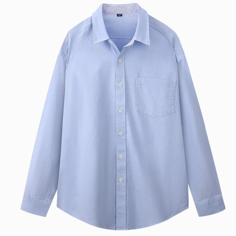 5XL Oxford 100 % Cotton Long Sleeve Shirt for Men Business Casual Relaxed Fit White Shirt Men Long Sleeve Plaid Striped Shirts
5XL Oxford 100 % Cotton Long Sleeve Shirt for Men Business Casual Relaxed Fit White Shirt Men Long Sleeve Plaid Striped Shirts