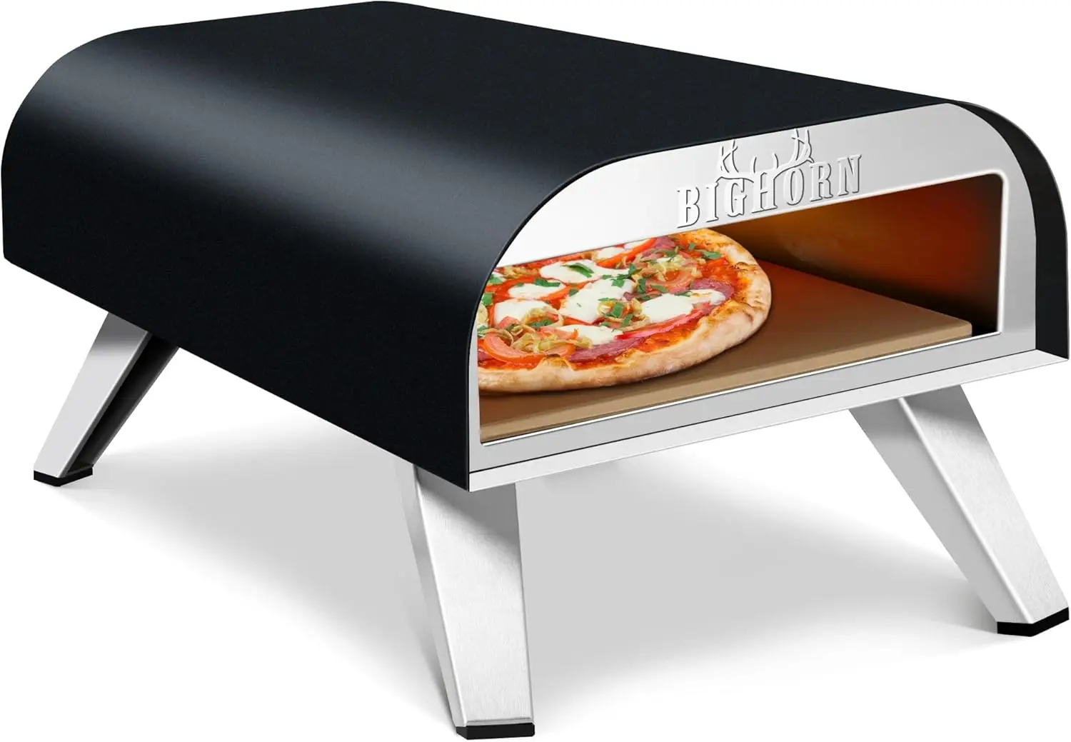12" Pizza Oven Portable Gas Oven Stone-Baked Pizzas Made Easy Use Anywhere Backyard Camping Party Cooking with your Family or Fr
12" Pizza Oven Portable Gas Oven Stone-Baked Pizzas Made Easy Use Anywhere Backyard Camping Party Cooking with your Family or Fr