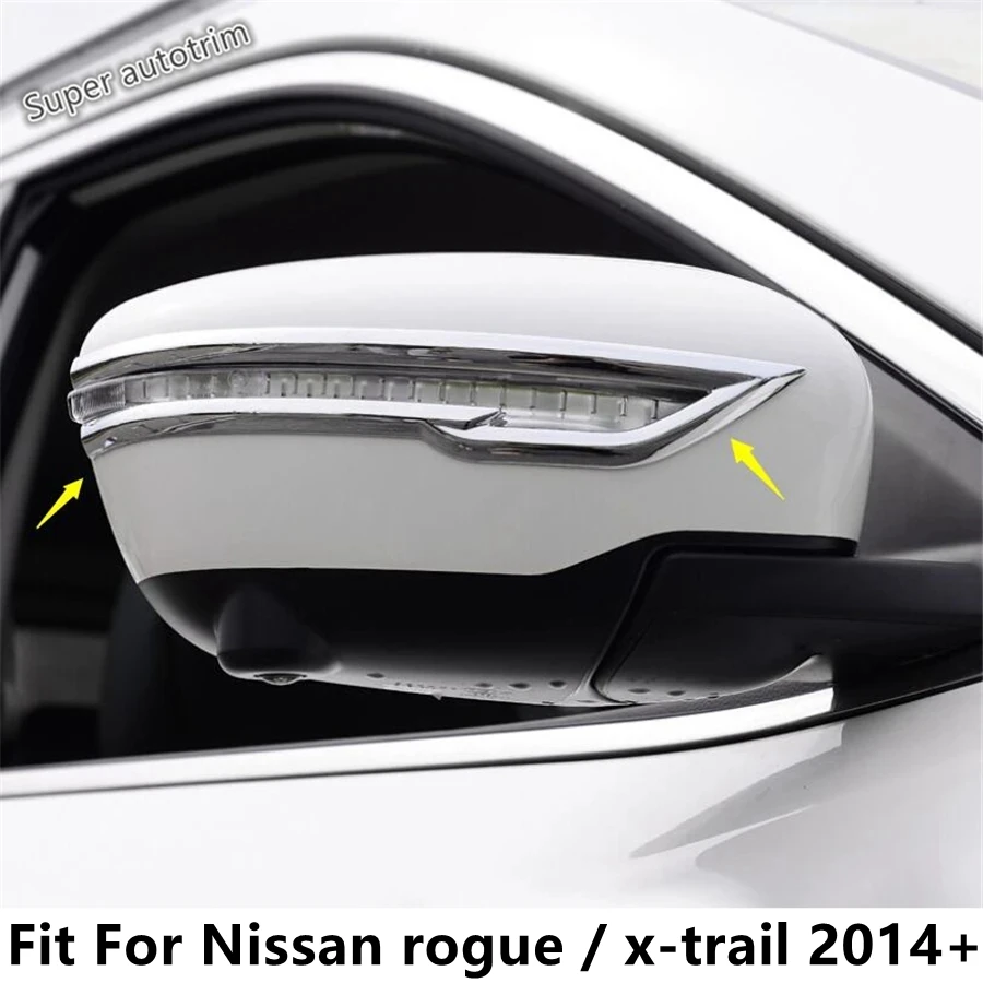 Car Rearview Mirror Decoration Strip Cover Trim Fit For Nissan Rogue / X-trail 2014 - 2020 ABS Chrome / Carbon Fiber Accessories
Car Rearview Mirror Decoration Strip Cover Trim Fit For Nissan Rogue / X-trail 2014 - 2020 ABS Chrome / Carbon Fiber Accessories