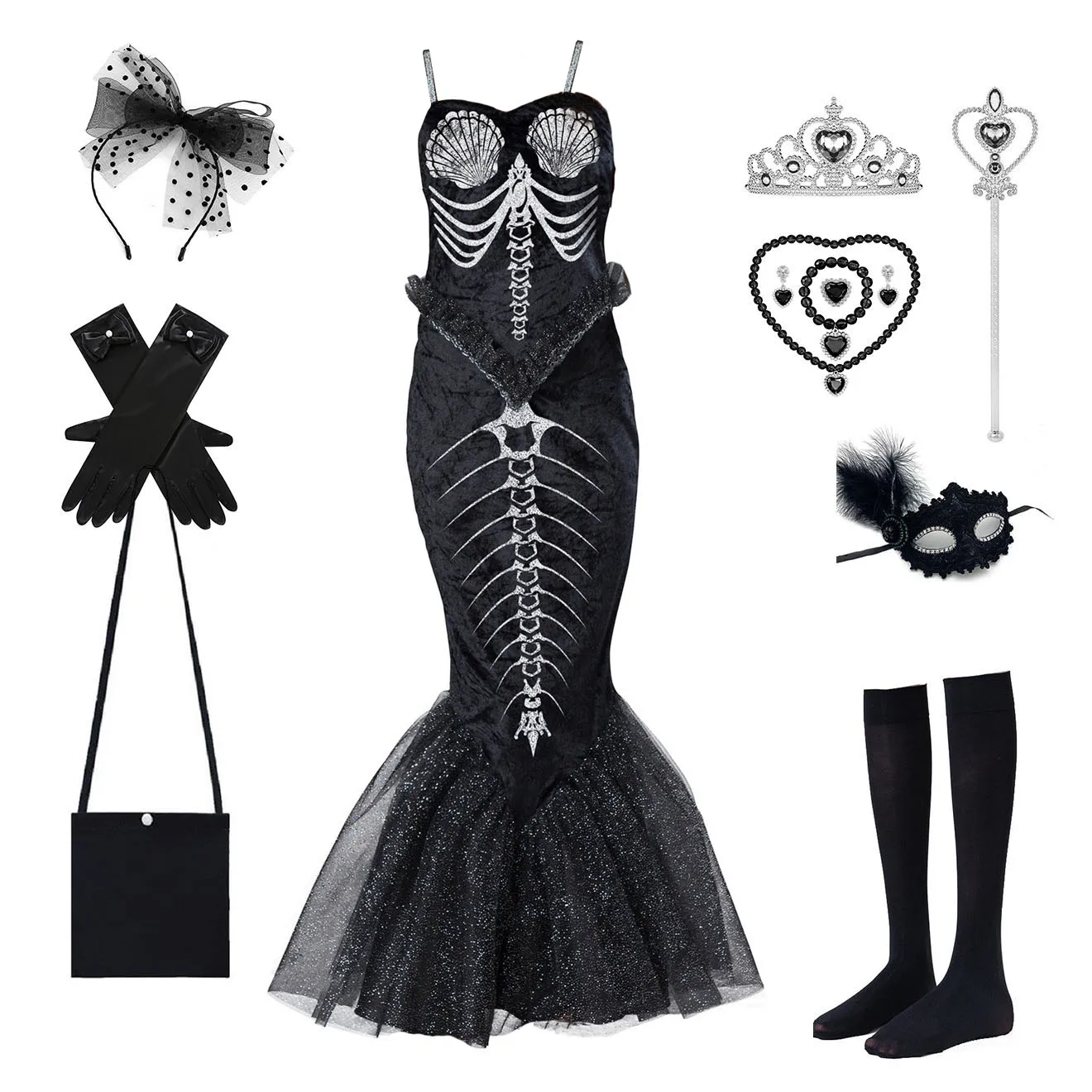 Halloween Cosplay Mermaids Princess Dress For Kid Clothing Girl Carnival Party Costume Fashions Elegant Children Christmas Dress
Halloween Cosplay Mermaids Princess Dress For Kid Clothing Girl Carnival Party Costume Fashions Elegant Children Christmas Dress