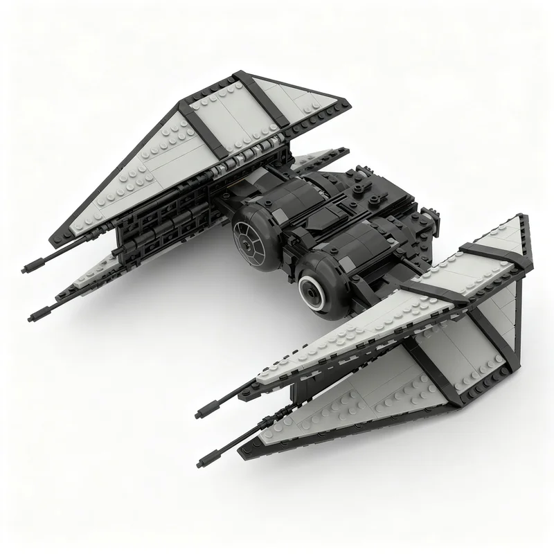 635PCS MOC Space War First Order Tie Bomber Fighter Model DIY Creative Ideas Child Toy Assembly Puzzle Birthday Gift Custom Kids
635PCS MOC Space War First Order Tie Bomber Fighter Model DIY Creative Ideas Child Toy Assembly Puzzle Birthday Gift Custom Kids