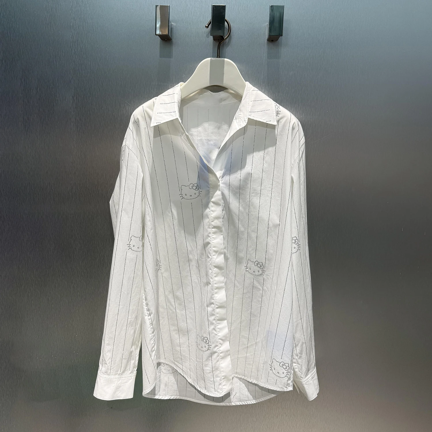 High-End Women's Loose Striped Faionable irt Neutral Sle nt Sensation Moisture ng Long Sve Printed Cas...
High-End Women's Loose Striped Faionable irt Neutral Sle nt Sensation Moisture ng Long Sve Printed Cas...