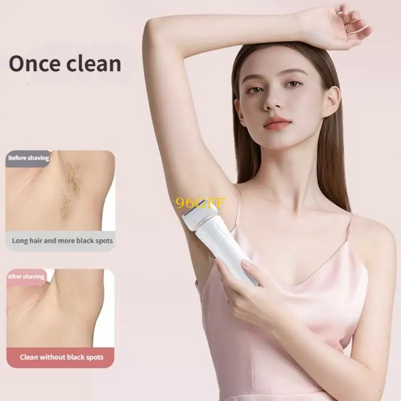 96GF 2 in 1 Women Body Shaver Trimmer Rechargeable Cordless Electric Shaver for Women Waterproof Wet Dry Hair Trimmer
96GF 2 in 1 Women Body Shaver Trimmer Rechargeable Cordless Electric Shaver for Women Waterproof Wet Dry Hair Trimmer