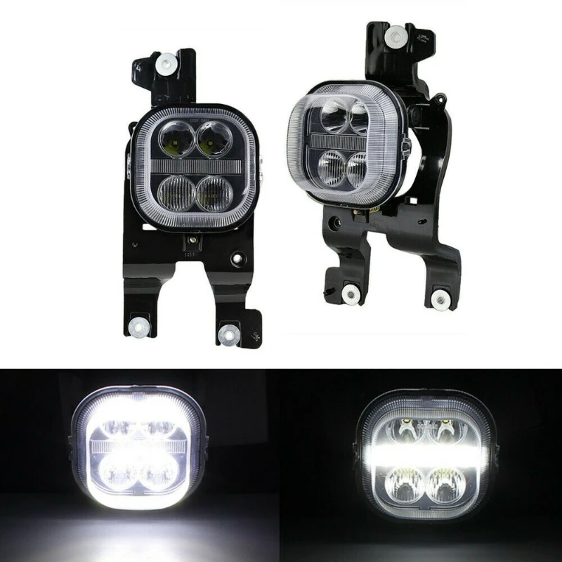 2Pcs/set LED Fog Lights with Daytime Running Lights Fog Lamps Replacement Fit for Ford F-250 F-350 F-450 2008-2010
2Pcs/set LED Fog Lights with Daytime Running Lights Fog Lamps Replacement Fit for Ford F-250 F-350 F-450 2008-2010