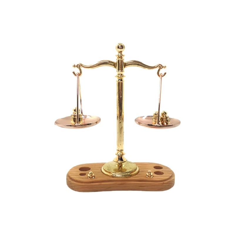 Classical Miniature Balance Scale 1/12 Doll House Decoration Scene Accessories 15UB
Classical Miniature Balance Scale 1/12 Doll House Decoration Scene Accessories 15UB