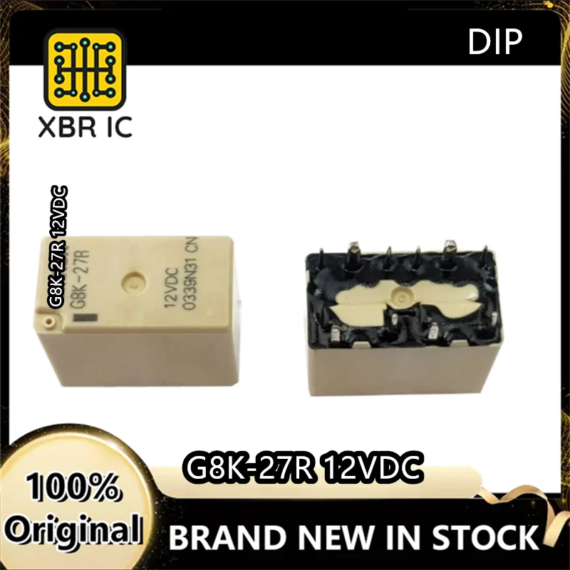 (8/20 pieces) G8K-27R 12VDC Automotive Relay DIP 10-pin Brand New Genuine Original In Stock Fast Shipping 
(8/20 pieces) G8K-27R 12VDC Automotive Relay DIP 10-pin Brand New Genuine Original In Stock Fast Shipping