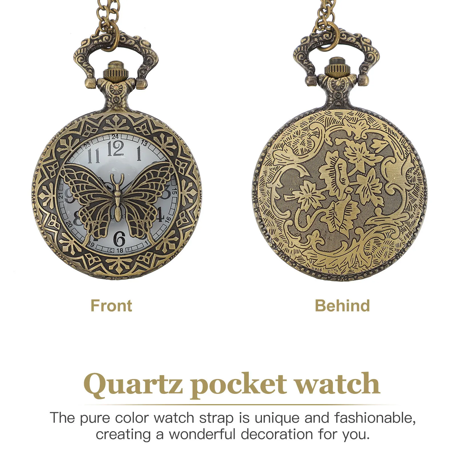 1pc Retro Pocket Watch White Dial Zinc Alloy Case Lightweight Vintage Portable Chain Hollow Carved Quartz Timepiece For Women
1pc Retro Pocket Watch White Dial Zinc Alloy Case Lightweight Vintage Portable Chain Hollow Carved Quartz Timepiece For Women