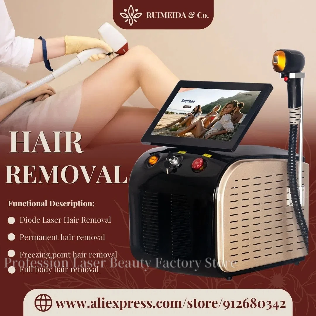 Upgraded 808nm Diode Laser Hair Removal Machine Suitable for All Skin Types Equipped With Ice Cold Technology 3500W Device
Upgraded 808nm Diode Laser Hair Removal Machine Suitable for All Skin Types Equipped With Ice Cold Technology 3500W Device